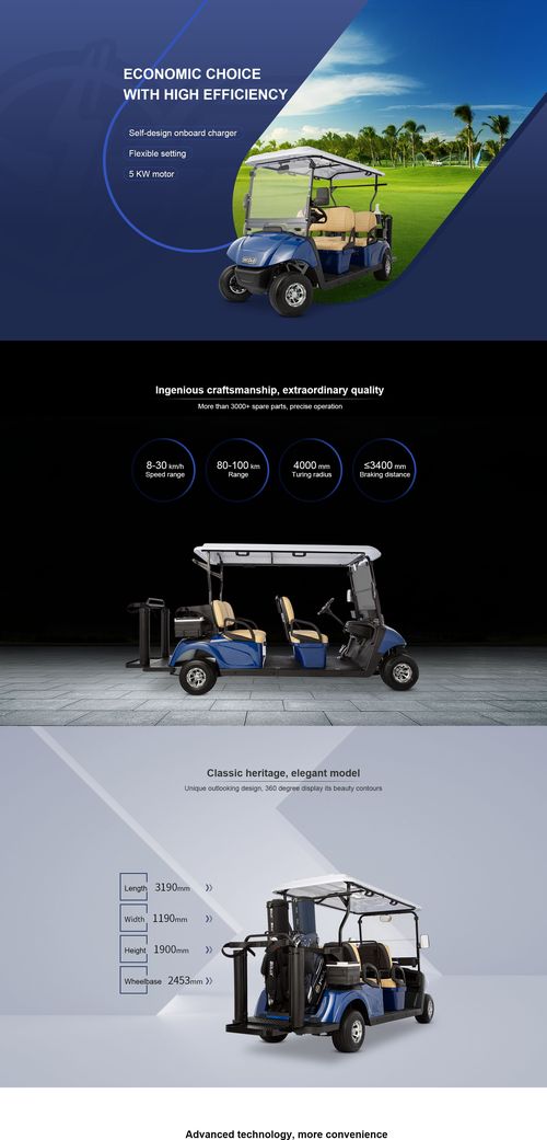 HIOEV B4 electric golf cart